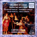 Orlando di Lasso | Prophetiae Sibyllarum | italienische Madrigale, französische Chansons